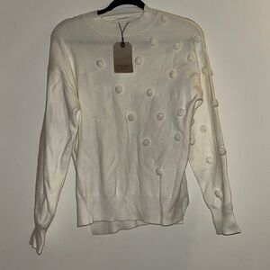 Zara Girls Polka Dot Sweater Age 13-14 NWT